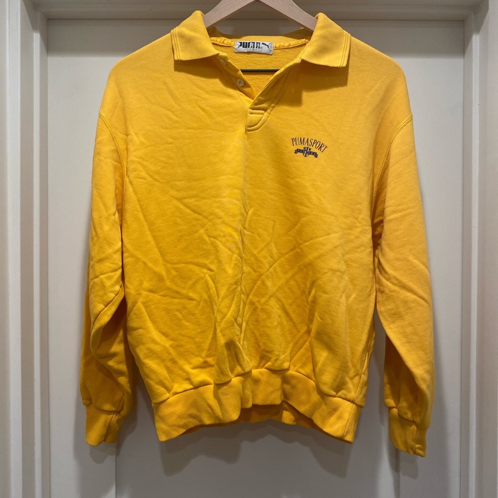 Vintage early 90s puma sports sweater